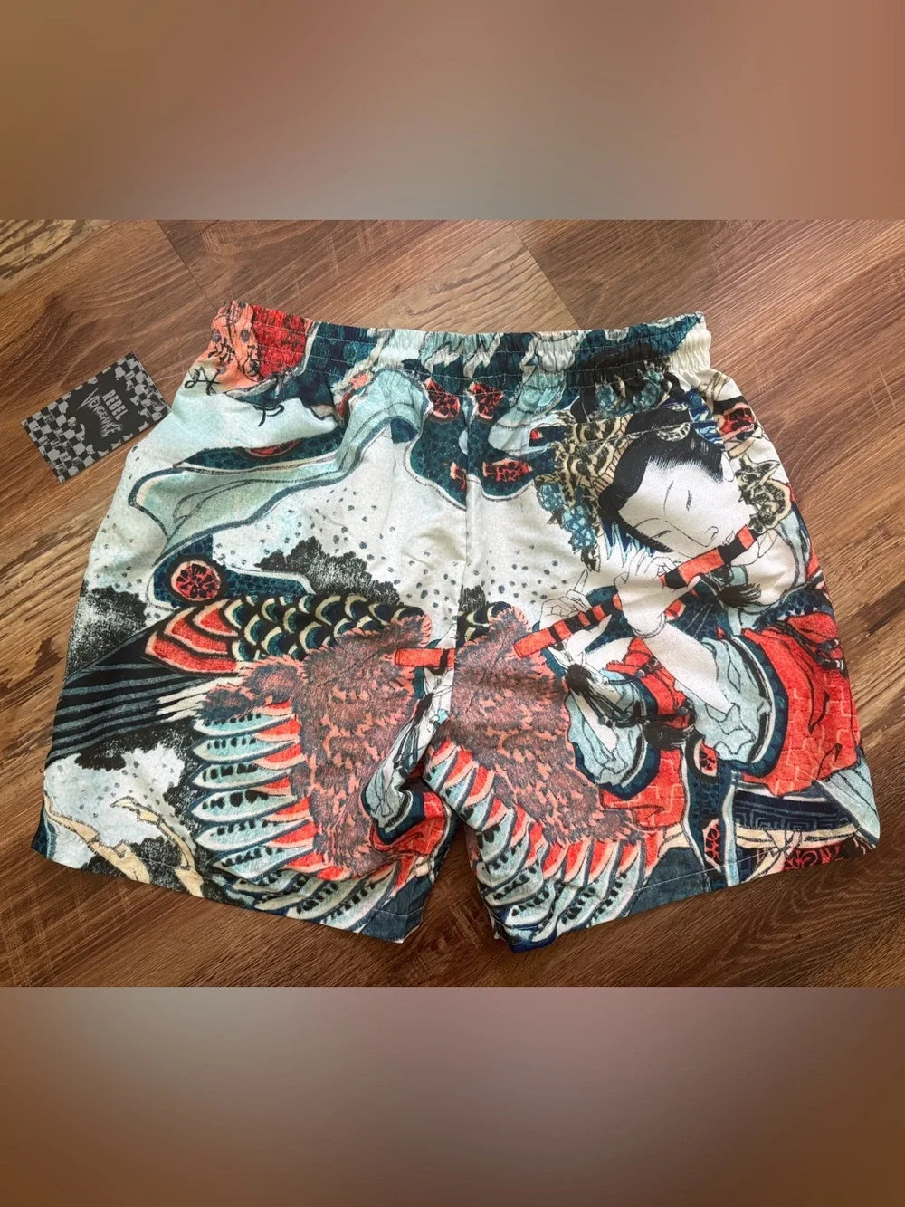 Rebel Vengeance vibrant printed